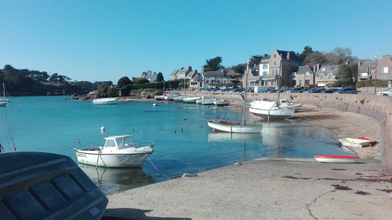 Apartament Vue Mer Cote De Granit Rose En Bretagne Trébeurden Zewnętrze zdjęcie